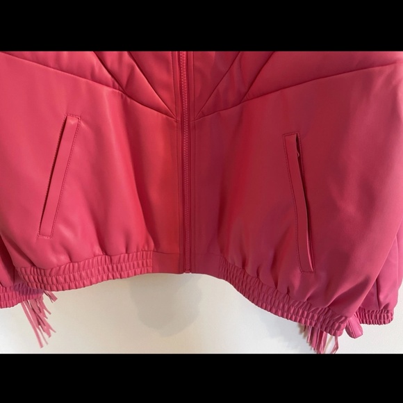 New adidas Originals Minecraft Jacket Pulse Magenta Colorway size small - Picture 7 of 10